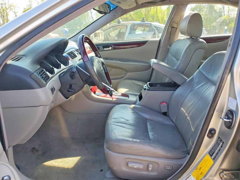 2004 Lexus ES VIN JTHBA30G040003117 COPART salvage auction — FRONT END, Md - Cert Of Salvage > 75% Damage, sold $725 on 2026-07-07 (photo 7)