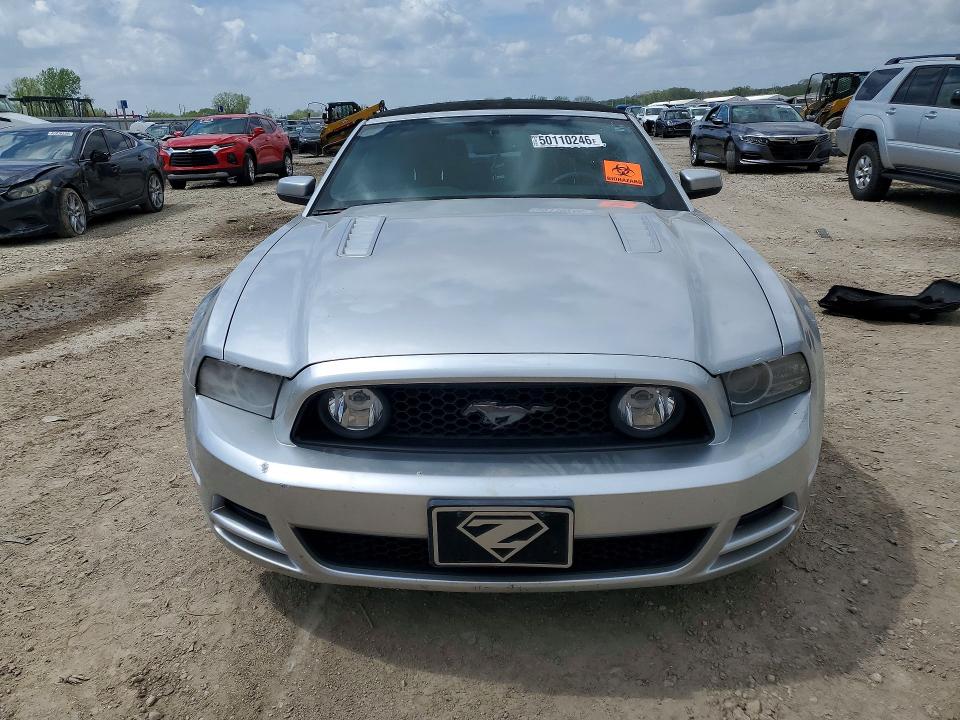 2014 Ford Mustang VIN 1ZVBP8FFXE5249962 COPART salvage auction — REAR END, Ks - Cert Of Title-Salvage, sold $2,100 on 2026-07-02 (photo 5)