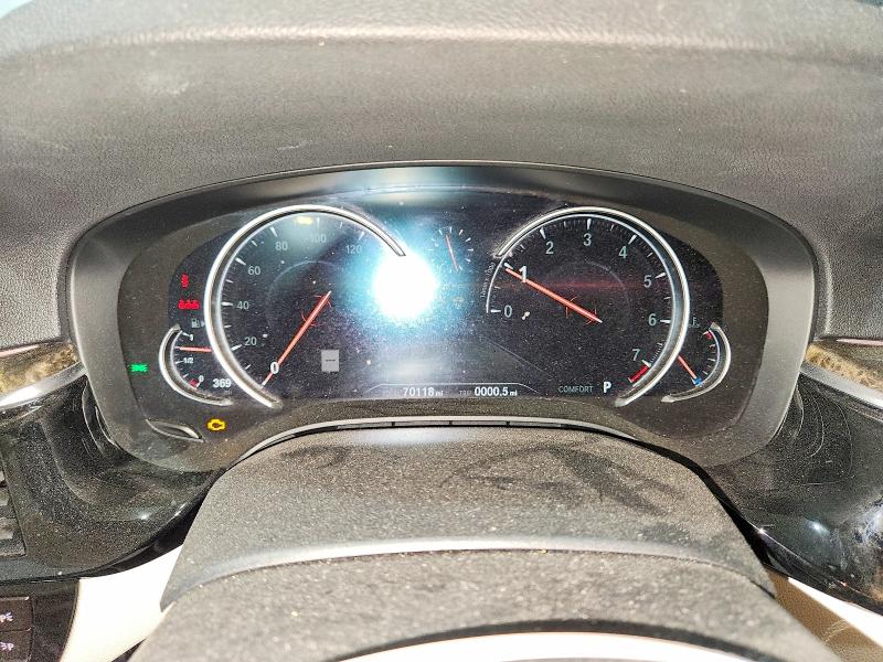 2018 BMW 5er VIN WBAJE7C51JWD53108 COPART salvage auction — FRONT END, Ma - Cert Of Title-Salvage, sold $14,600 on 2026-07-17 (photo 9)