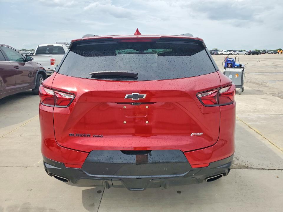 2021 Chevrolet Blazer VIN 3GNKBKRS7MS576273 COPART salvage auction — FRONT END, Tx - Salvage Vehicle Title, sold $9,000 on 2026-07-02 (photo 6)