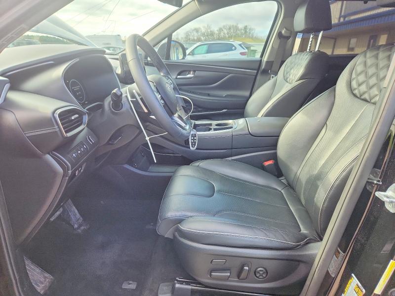 2022 Hyundai Santa fe VIN KM8S5DA16NU040944 COPART salvage auction — HAIL, Wi - Cert Of Title-Claim Paid, sold $14,900 on 2026-07-07 (photo 7)