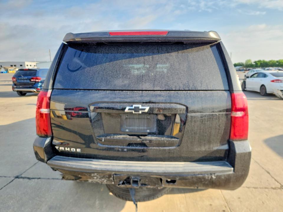 2018 Chevrolet Tahoe VIN 1GNSCBKC1JR156183 COPART salvage auction — REAR END, Tx - Certificate Of Title, sold $5,900 on 2026-07-09 (photo 6)