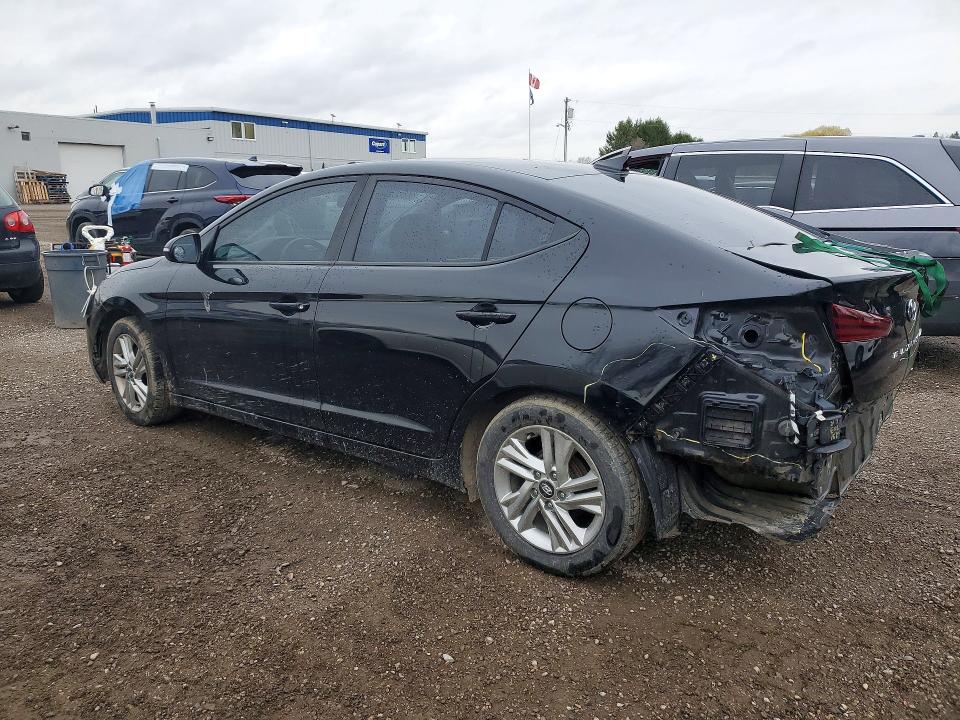 2020 Hyundai Elantra VIN KMHD84LF7LU926258 COPART salvage auction — REAR END, On - Permit Salvage, sold $2,750 on 2026-07-09 (photo 2)