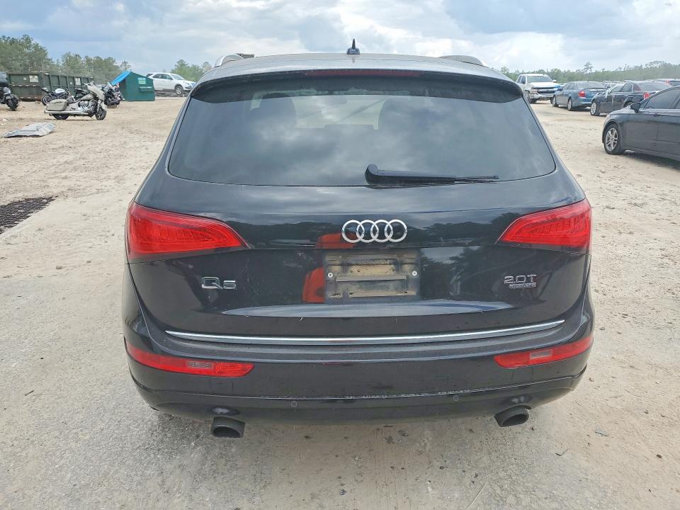 2017 Audi Q5 VIN WA1L2AFPXHA058473 COPART salvage auction — NORMAL WEAR, Fl - Certificate Of Title (P), sold $2,800 on 2026-07-24 (photo 6)