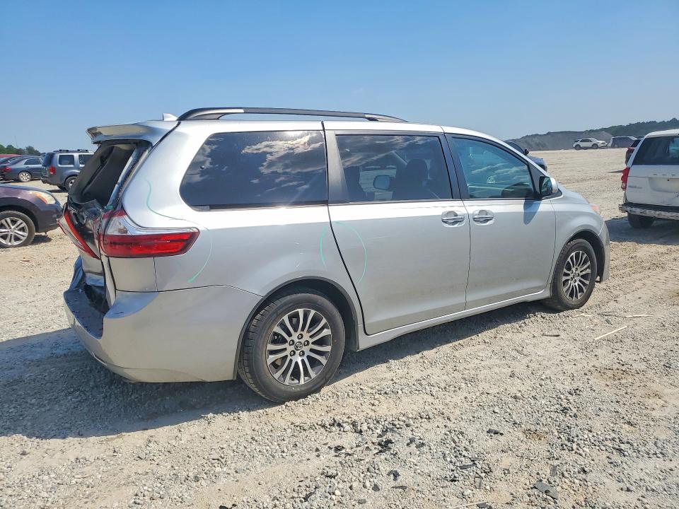 2019 Toyota Sienna VIN 5TDYZ3DC4KS994618 COPART salvage auction — REAR END, Ga - Cert Of Title-Salvage, sold $11,300 on 2026-07-29 (photo 3)