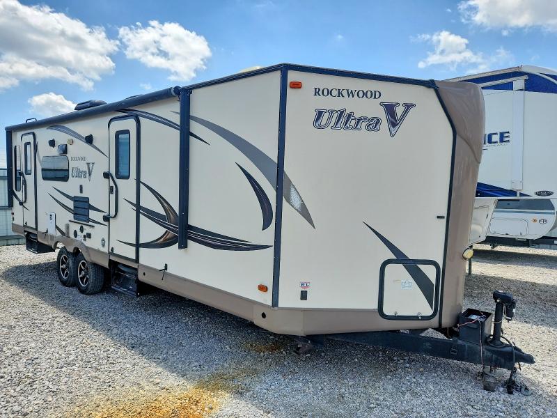 2016 Rockwood Ultra VIN 4X4TRLC2XGZ143149 COPART salvage auction — VANDALISM, TX - SALVAGE VEHICLE TITLE, sold $4,050 on 2026-07-30 (photo 1)