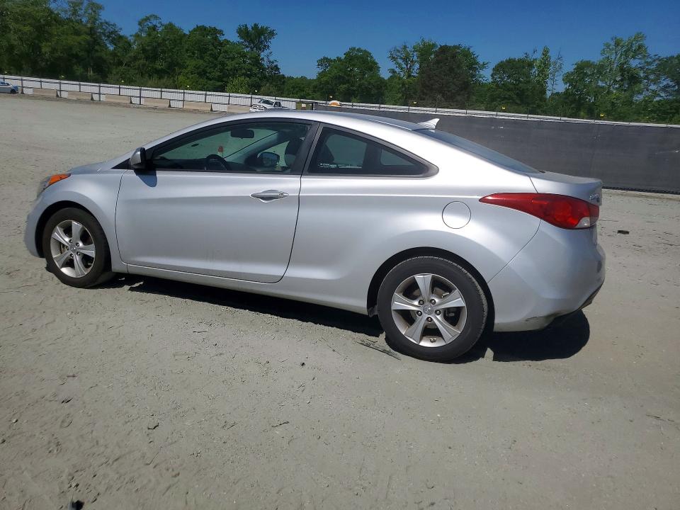 2013 Hyundai Elantra VIN KMHDH6AE4DU018714 COPART salvage auction — FRONT END, Sc - Cert Of Title-Salvage, sold $1,350 on 2026-07-06 (photo 2)