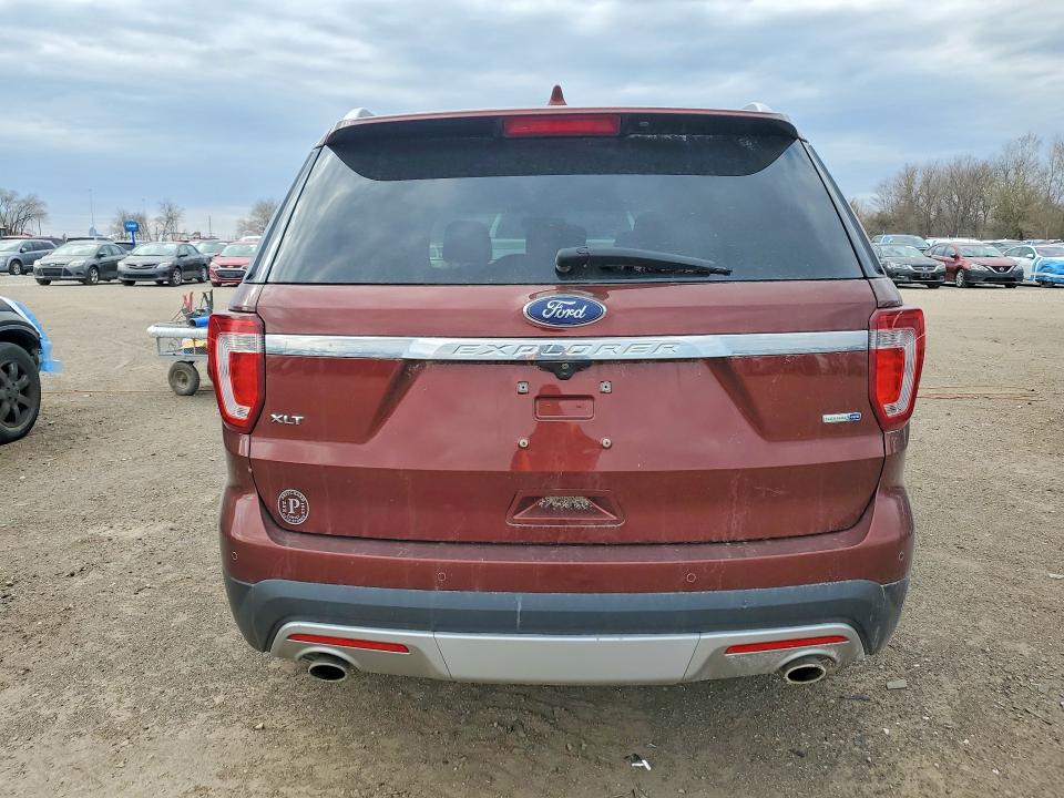 2016 Ford VIN 1FM5K8D86GGA18062 COPART salvage auction — FRONT END, Ia - Cert Of Title-Salvage Title, sold $1,900 on 2026-07-03 (photo 6)