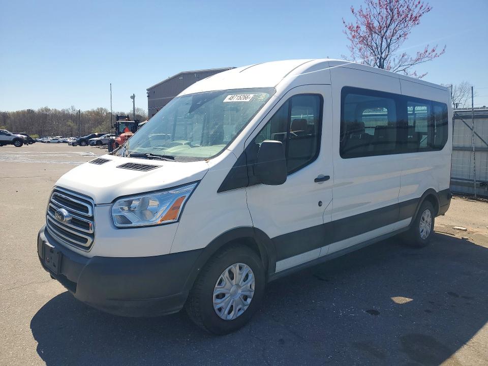 2019 Ford Transit VIN 1FBZX2CM6KKA16311 COPART salvage auction — NORMAL WEAR, Pa - Cert Of Title (P), sold $14,000 on 2026-07-09 (photo 1)