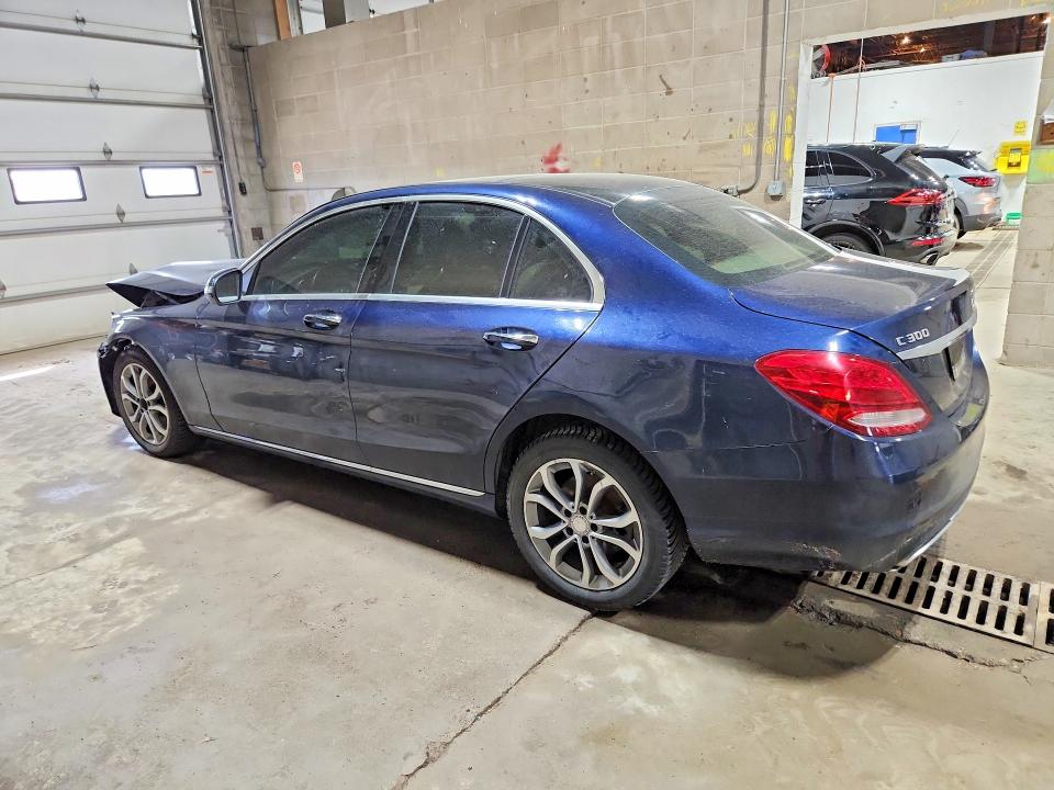 2017 Mercedes-benz C-klasse VIN 55SWF4KB4HU184062 COPART salvage auction — FRONT END, Mn - Cert Of Title-Salvage, sold $1,700 on 2026-07-02 (photo 2)