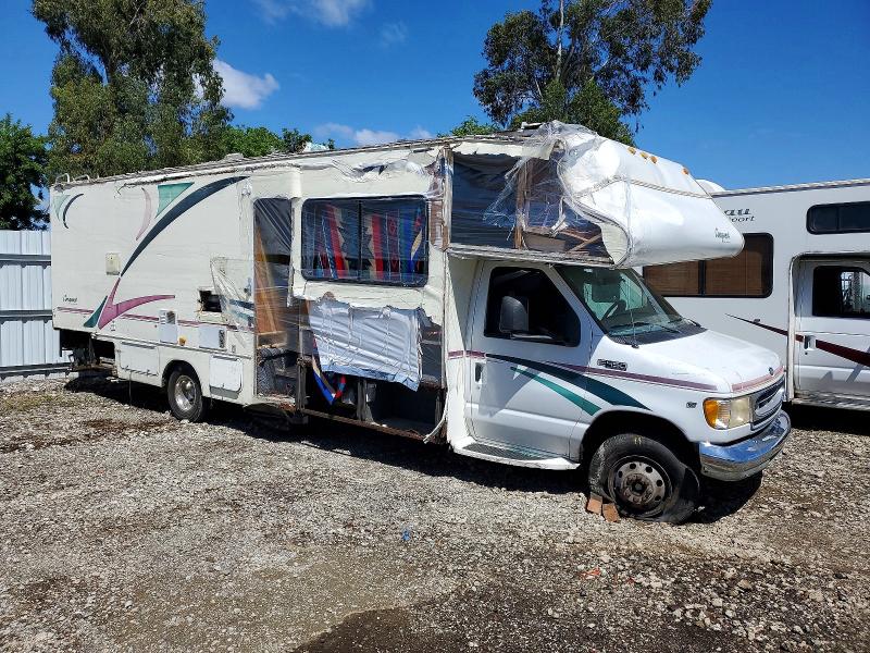 1999 Ford Econoline VIN 1FDXE40SXXHB08478 COPART salvage auction — SIDE, CA - SALVAGE CERTIFICATE, sold $10 on 2026-07-09 (photo 1)
