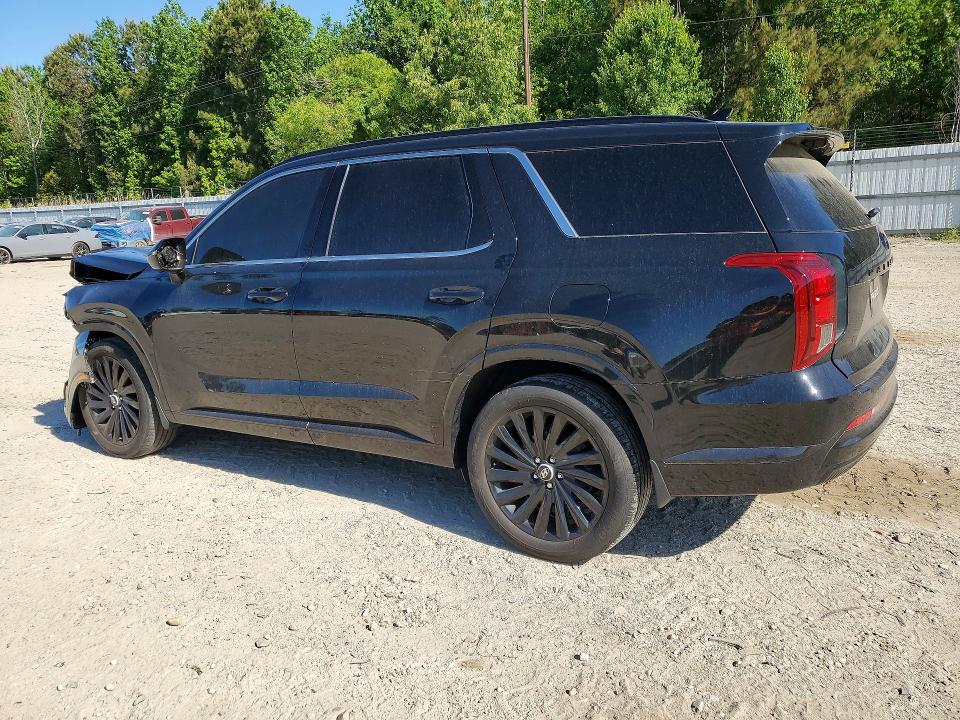 2024 Hyundai Palisade VIN KM8R7DGE7RU673736 COPART salvage auction — FRONT END, Id - Salvage Certificate Of Title, sold $7,800 on 2026-07-28 (photo 2)