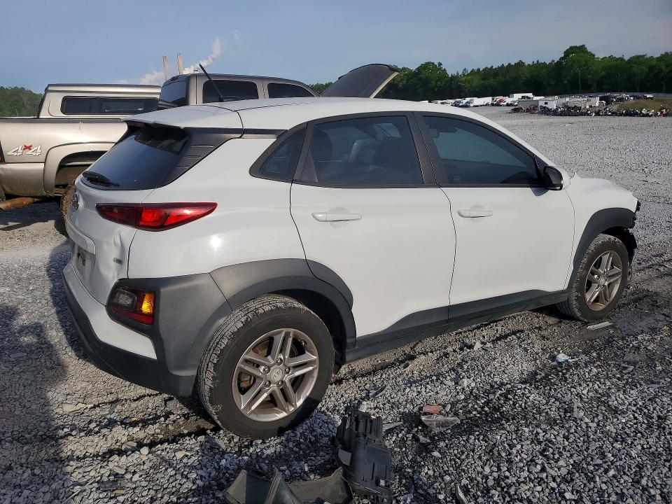 2020 Hyundai Kona VIN KM8K1CAA2LU487189 COPART salvage auction — FRONT END, Wv - Salvage Certificate, sold $250 on 2026-07-23 (photo 3)