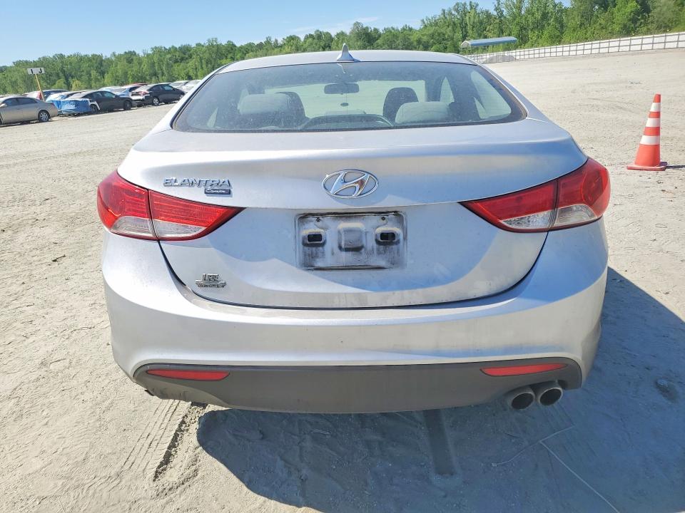 2013 Hyundai Elantra VIN KMHDH6AE4DU018714 COPART salvage auction — FRONT END, Sc - Cert Of Title-Salvage, sold $1,350 on 2026-07-06 (photo 6)
