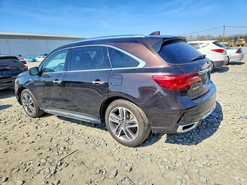 2018 Acura Mdx VIN 5J8YD7H77JL000998 COPART salvage auction — FRONT END, Salvage Title, sold $8,700 on 2026-08-24 (photo 2)