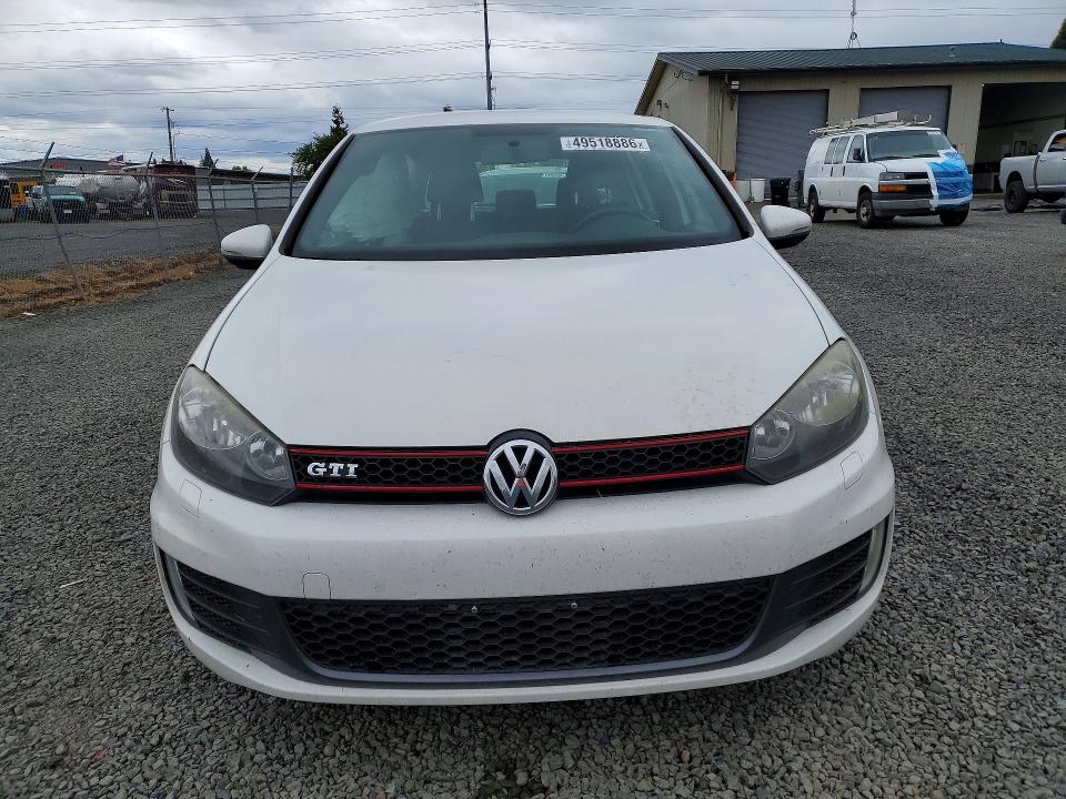 2011 Volkswagen Gti VIN WVWHD7AJ6BW187834 COPART salvage auction — SIDE, Or - Salvage Title Certificate, sold $1,650 on 2026-07-14 (photo 5)