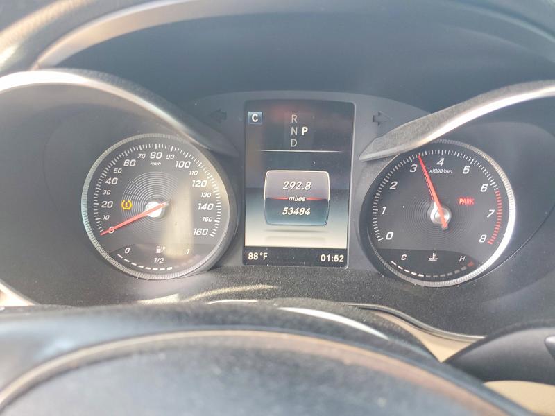 2019 Mercedes-benz Glc VIN WDC0G4JB9KF602408 COPART salvage auction — FRONT END, AL, sold $4,800 on 2026-08-20 (photo 9)
