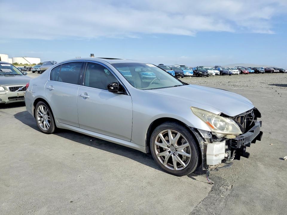 2010 Infiniti G37 VIN JN1CV6AP0AM203819 COPART salvage auction — VANDALISM, CA - SALVAGE CERTIFICATE, sold $2,300 on 2026-07-13 (photo 4)