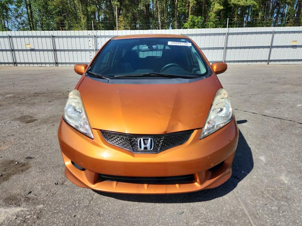 2011 Honda Fit VIN JHMGE8H59BC004238 COPART salvage auction — REAR END, Nc - Salvage Certificate Of Title, sold $450 on 2026-07-23 (photo 5)