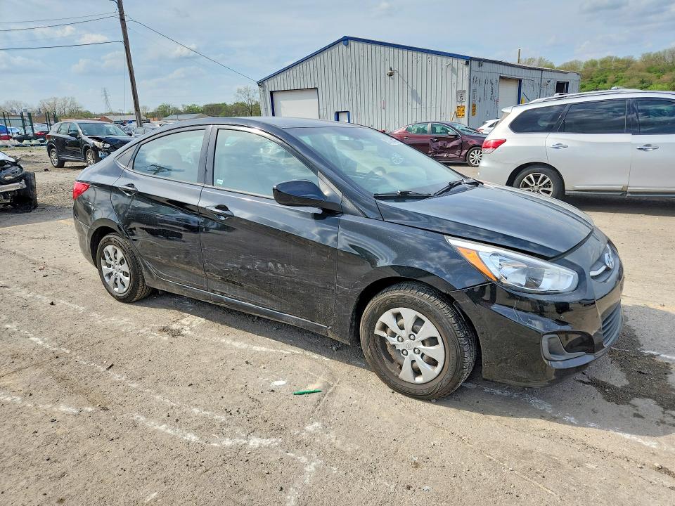 2017 Hyundai Accent VIN KMHCT4AE7HU364258 COPART salvage auction — SIDE, Il - Salvage Certificate, sold $600 on 2026-07-03 (photo 4)