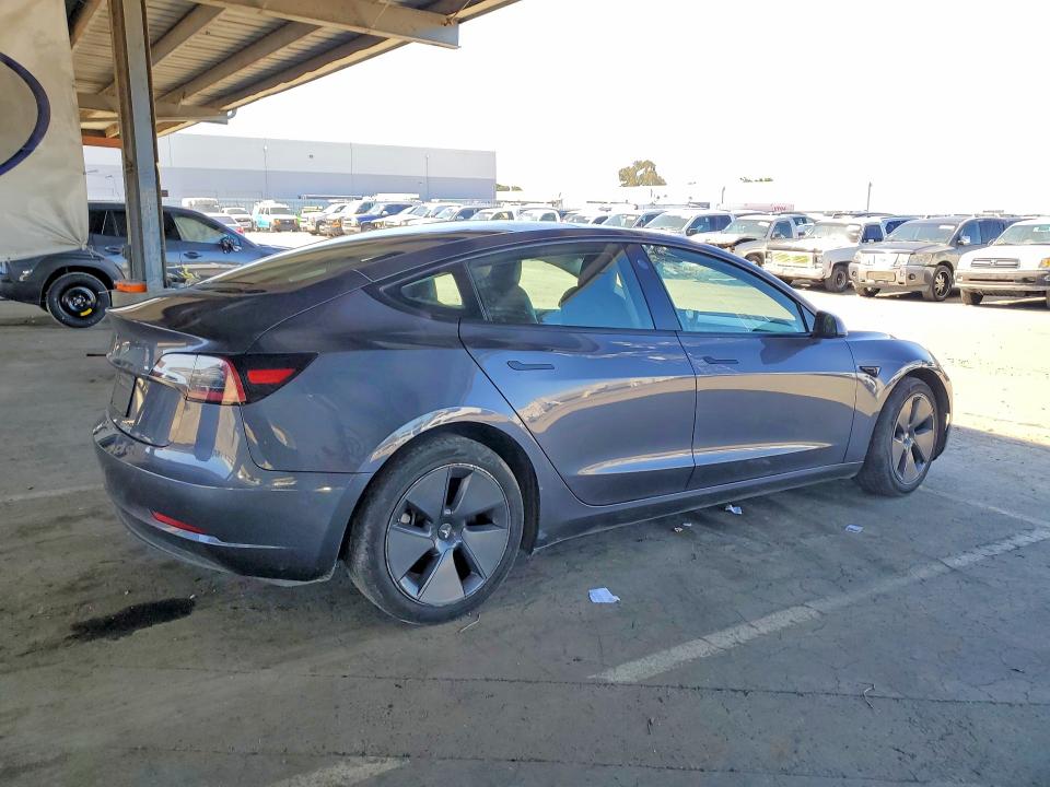 2023 Tesla VIN 5YJ3E1EA8PF447337 COPART salvage auction — REAR END, FL - CERTIFICATE OF DESTRUCTION, sold $5,800 on 2026-07-06 (photo 3)