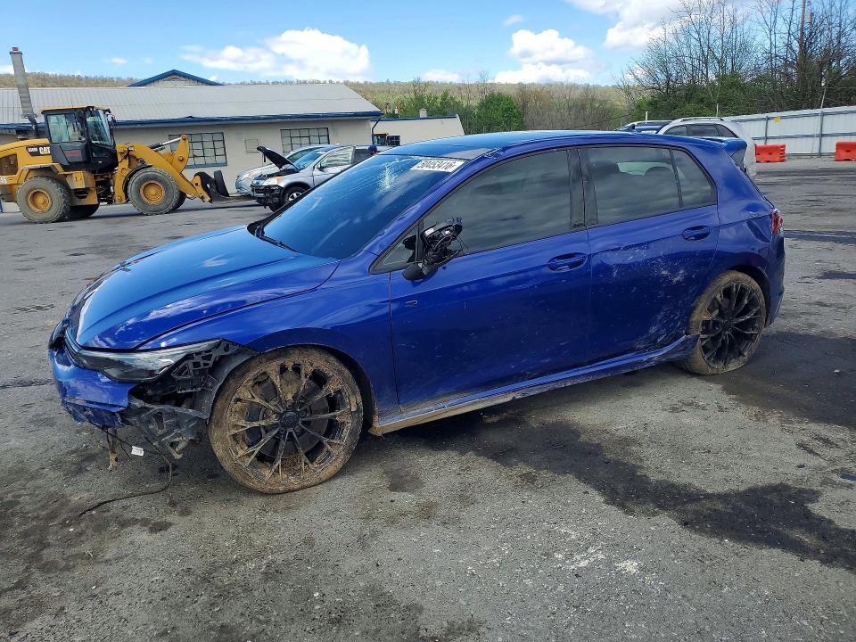 2025 Volkswagen Golf VIN WVWKB7CD6SW250305 COPART salvage auction — FRONT END, Md - Cert Of Salvage > 75% Damage, sold $11,700 on 2026-07-28 (photo 1)