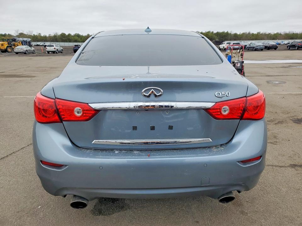 2017 Infiniti Q50 VIN JN1EV7AP0HM734334 COPART salvage auction — MINOR DENT/SCRATCHES, Fl - Certificate Of Title, sold $4,100 on 2026-07-29 (photo 6)