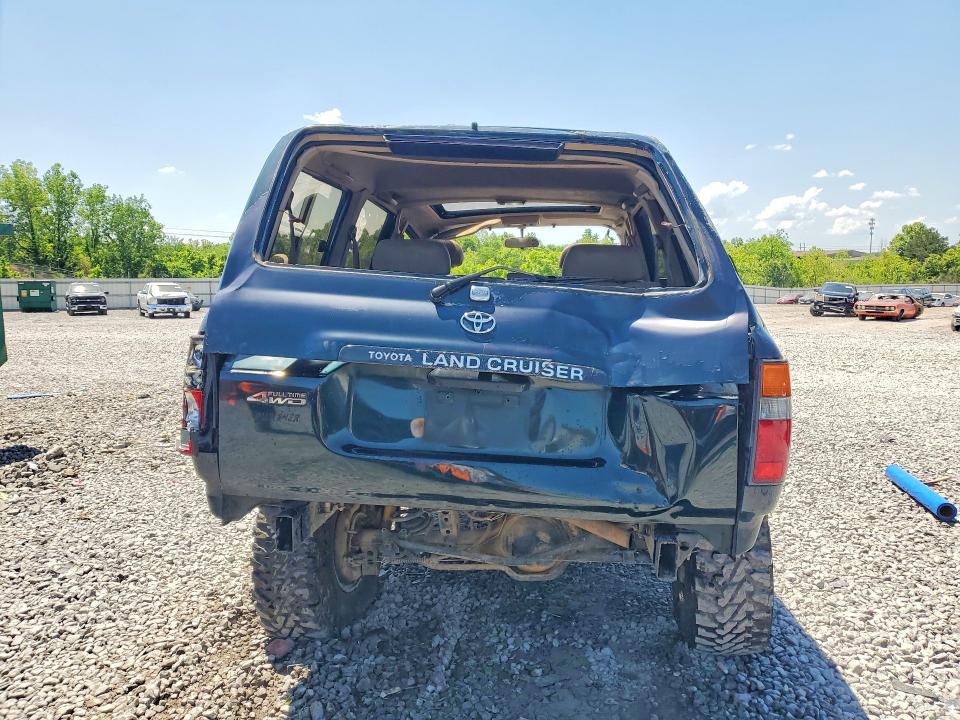 1997 Toyota Land cruiser VIN JT3HJ85J2V0178732 COPART salvage auction — ROLLOVER, Al - Cert Of Title-Salvage Title, sold $3,550 on 2026-07-07 (photo 6)
