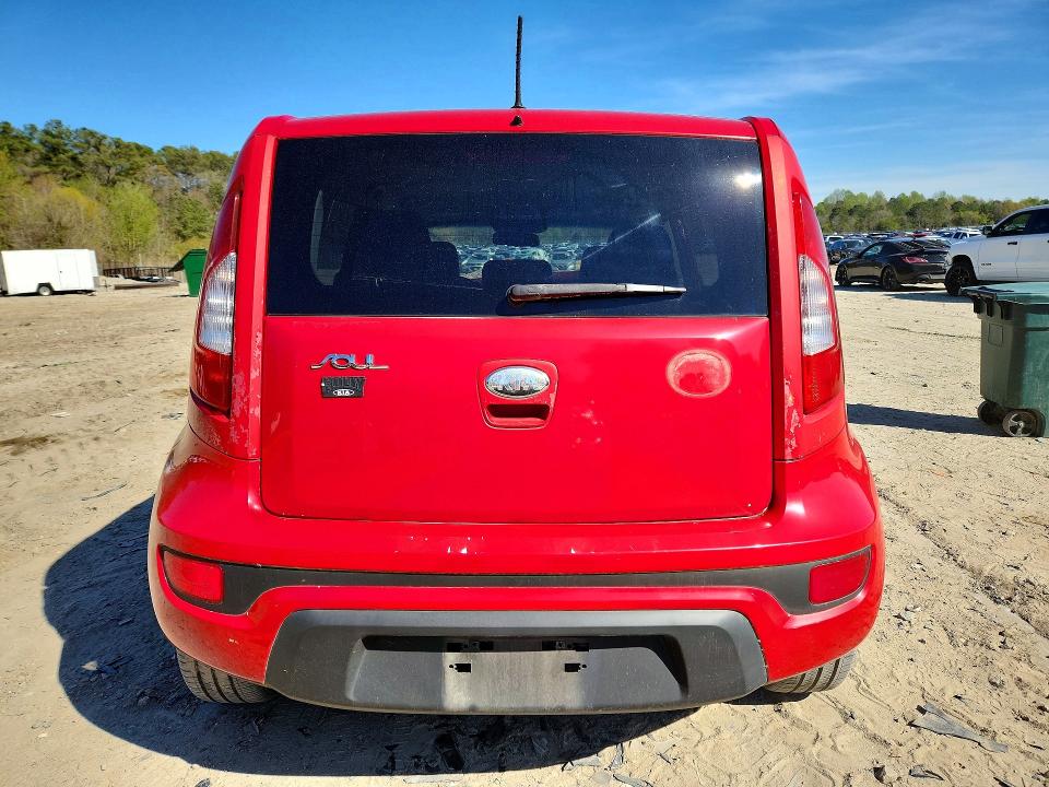 2013 Kia Soul VIN KNDJT2A56D7611276 COPART salvage auction — FRONT END, Md - Cert Of Salvage > 75% Damage, sold $325 on 2026-07-14 (photo 6)