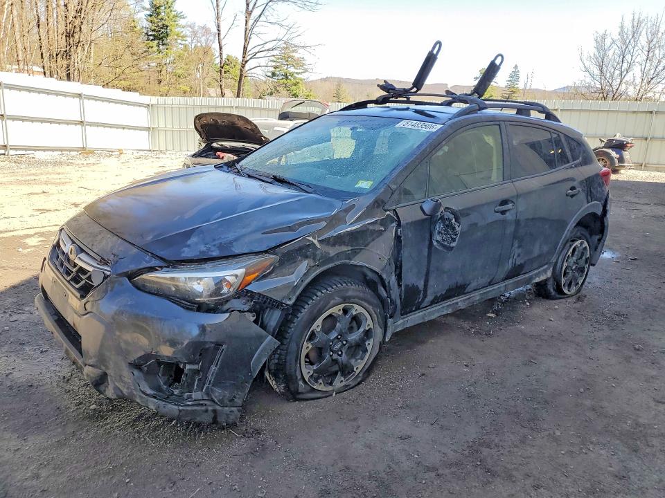 2021 Subaru Xv VIN JF2GTAAC9M9214489 COPART salvage auction — ROLLOVER, Vt - Cert Of Title-Salvage Vehicle, sold $1,150 on 2026-07-06 (photo 1)