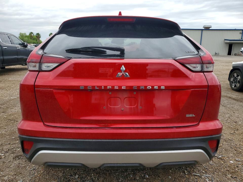 2022 Mitsubishi VIN JA4ATWAA8NZ001657 COPART salvage auction — FRONT END, Tx - Salvage Vehicle Title, sold $2,750 on 2026-07-22 (photo 6)