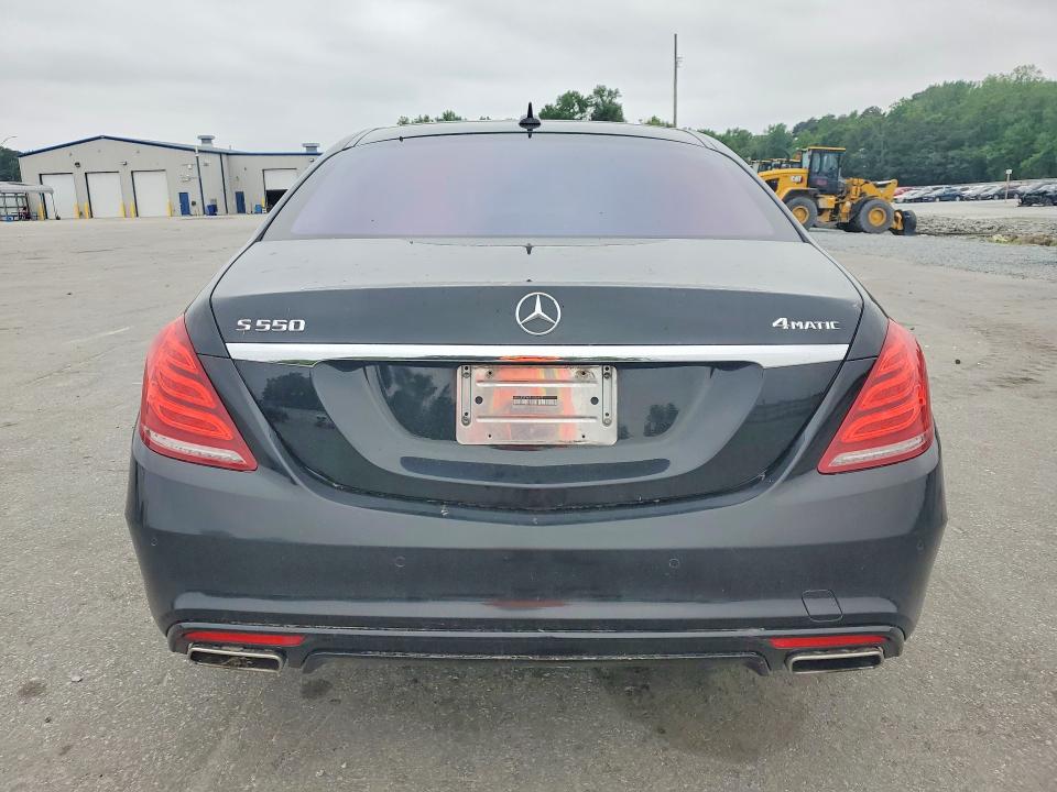 2014 Mercedes-benz S-klasse VIN WDDUG8FB6EA026842 COPART salvage auction — FRONT END, Nc - Salvage Certificate Of Title, sold $3,700 on 2026-07-24 (photo 6)