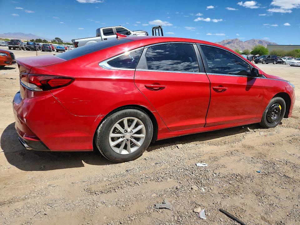 2019 Hyundai Sonata VIN 5NPE24AF3KH792872 COPART salvage auction — VANDALISM, NV - SALVAGE TITLE, sold $900 on 2026-07-09 (photo 3)