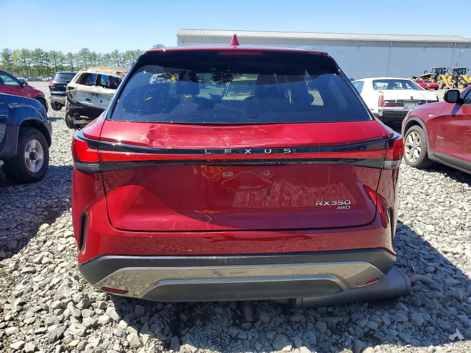 2024 Lexus Rx 350 VIN 2T2BAMCA4RC069760 COPART salvage auction — Vandalized, IL - SALVAGE CERTIFICATE, sold $28,000 on 2026-05-20 (photo 6)