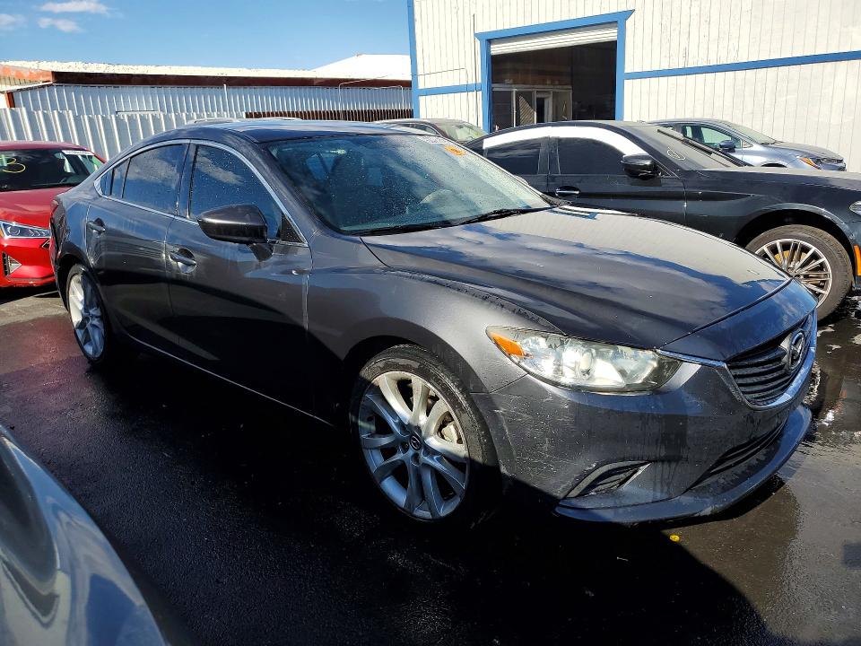 2016 Mazda 6 VIN JM1GJ1V5XG1438728 COPART salvage auction — REAR END, NV - CERTIFICATE OF TITLE, sold $2,900 on 2026-07-07 (photo 4)