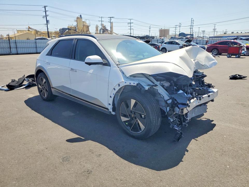 2025 Hyundai Ioniq VIN 7YAKRDDC5SY024852 COPART salvage auction — FRONT END, Ca - Salvage Certificate, sold $9,400 on 2026-07-15 (photo 4)