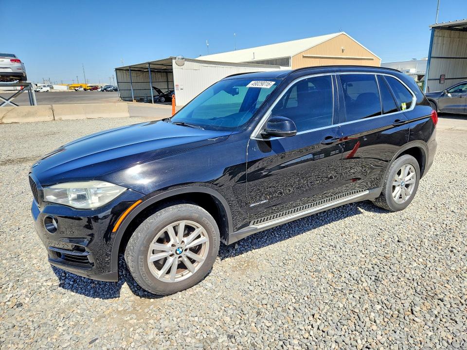2015 BMW X5 VIN 5UXKR2C55F0H40123 COPART salvage auction — REAR END, Co - Public - Salvage Title, sold $3,100 on 2026-07-30 (photo 1)