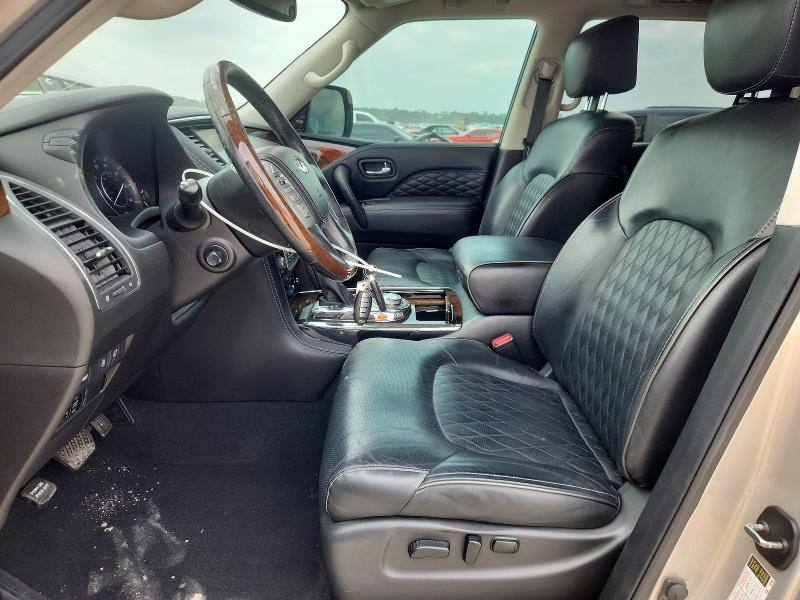 2019 Infiniti Qx80 VIN JN8AZ2NE5K9225267 COPART salvage auction — FRONT END, Tx - Salvage Vehicle Title, sold $7,200 on 2026-07-10 (photo 7)