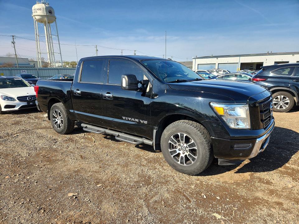 2020 Nissan TITAN VIN 1N6AA1EDXLN504160 COPART salvage auction — FRONT END, Il - Salvage Certificate, sold $7,300 on 2026-07-29 (photo 4)