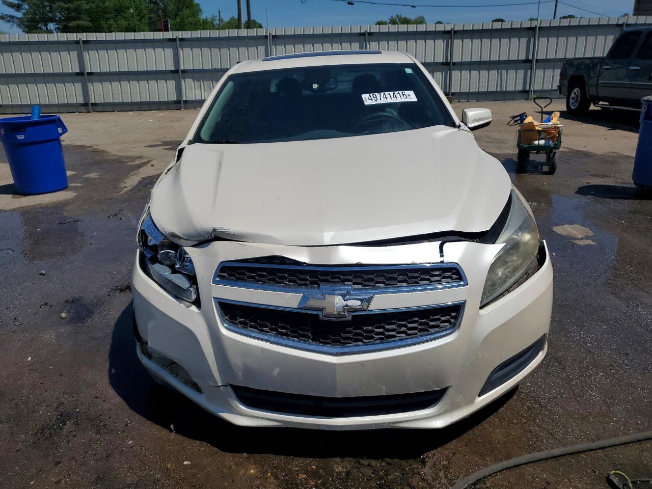 2013 Chevrolet Malibu VIN 1G11D5SR8DF162990 COPART salvage auction — Front End, AL - CERT OF TITLE-SALVAGE TITLE, sold $750 on 2026-06-25 (photo 5)