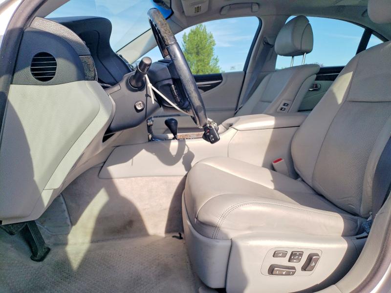 2010 Lexus Ls 460 VIN JTHBL5EF5A5093031 COPART salvage auction — FRONT END, Or - Salvage Title Certificate, sold $1,500 on 2026-07-03 (photo 7)