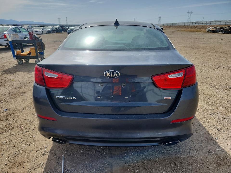2015 Kia Optima VIN 5XXGM4A74FG438579 COPART salvage auction — SIDE, Ca - Salvage Certificate, sold $1,500 on 2026-07-20 (photo 6)