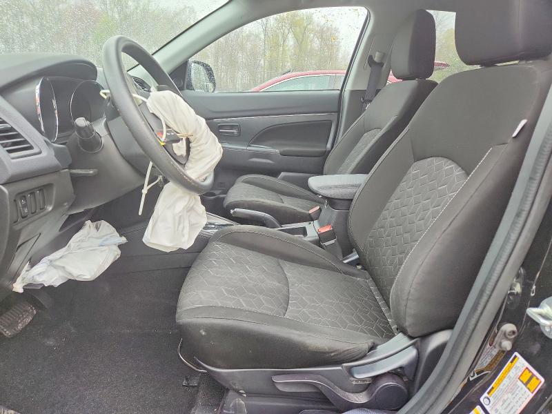 2022 Mitsubishi Outlander VIN JA4APUAU7NU016554 COPART salvage auction — FRONT END, Md - Cert Of Salvage > 75% Damage, sold $3,350 on 2026-07-10 (photo 7)