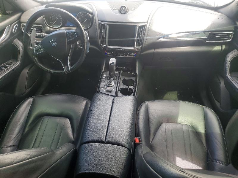 2020 Maserati Levante VIN ZN661YUA9LX344817 COPART salvage auction — REAR END, Ca - Salvage Certificate, sold $8,900 on 2026-07-17 (photo 8)