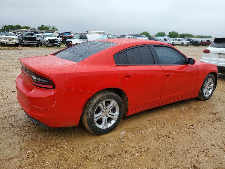 2016 Dodge Charger VIN 2C3CDXBG8GH327647 COPART salvage auction — FRONT END, Tx - Salvage Vehicle Title, sold $3,200 on 2026-07-09 (photo 3)