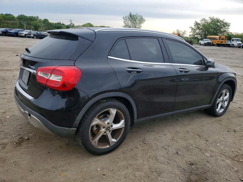2018 Mercedes-benz Gla-klasse VIN WDCTG4GB0JJ388568 COPART salvage auction — REAR END, Md - Cert Of Salvage > 75% Damage, sold $125 on 2026-08-11 (photo 3)