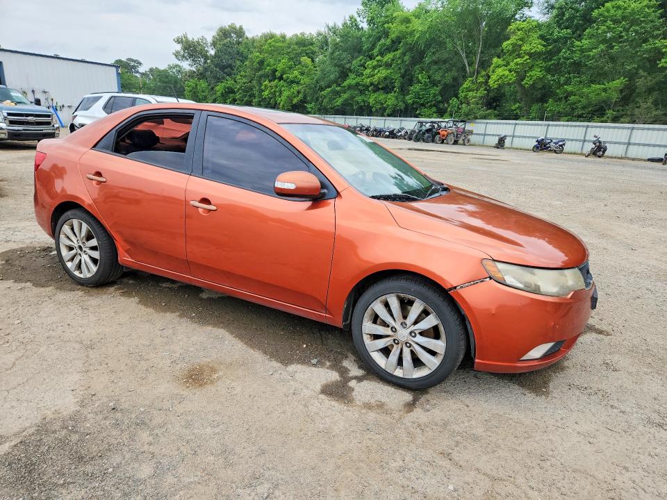 2010 Kia Forte VIN KNAFW4A33A5073602 COPART salvage auction — FRONT END, La - Cert Of Title-Salvage, sold $575 on 2026-07-16 (photo 4)