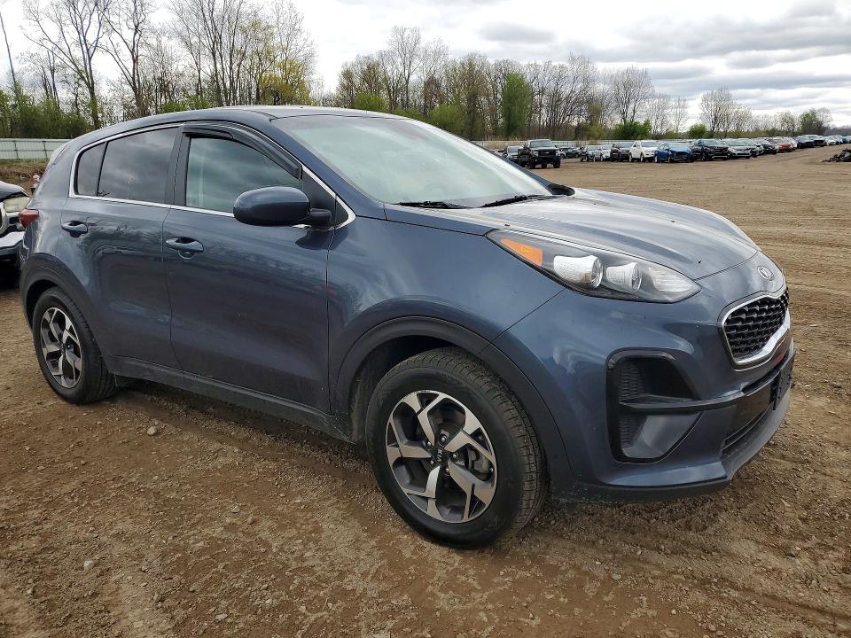 2021 Kia Sportage VIN KNDPM3AC6M7844733 COPART salvage auction — REAR END, Mi - Cert Of Title-Salvage Vehicle, sold $3,200 on 2026-07-15 (photo 4)