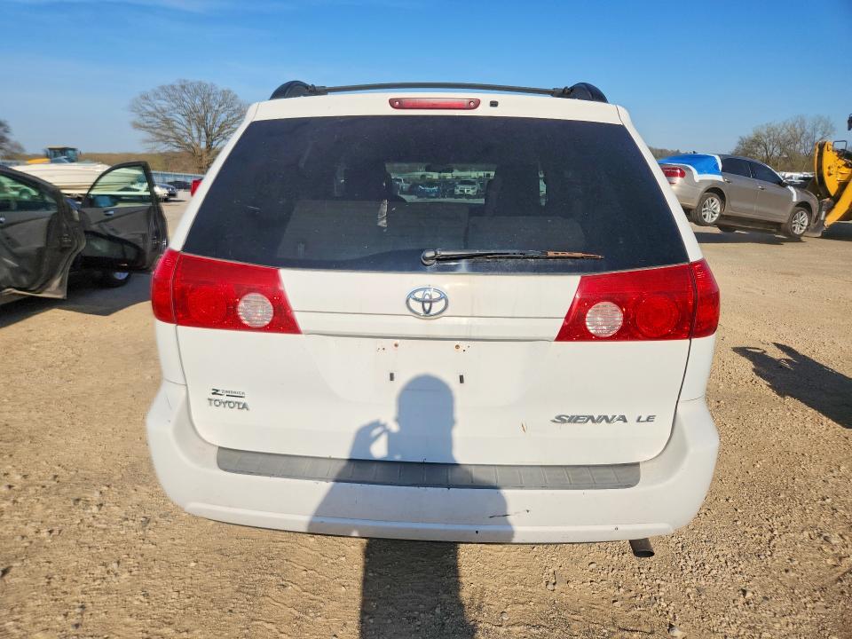 2007 Toyota Sienna VIN 5TDZK23C47S032248 COPART salvage auction — SIDE, Wi - Junked Vehicle Bill Of Sale, sold $350 on 2026-07-28 (photo 6)