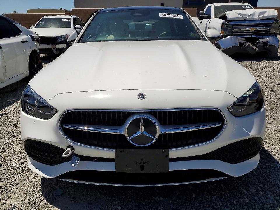 2025 Mercedes-benz C-klasse VIN W1KAF4GB0SR262767 COPART salvage auction — SIDE, CA, sold $17,900 on 2026-07-22 (photo 5)
